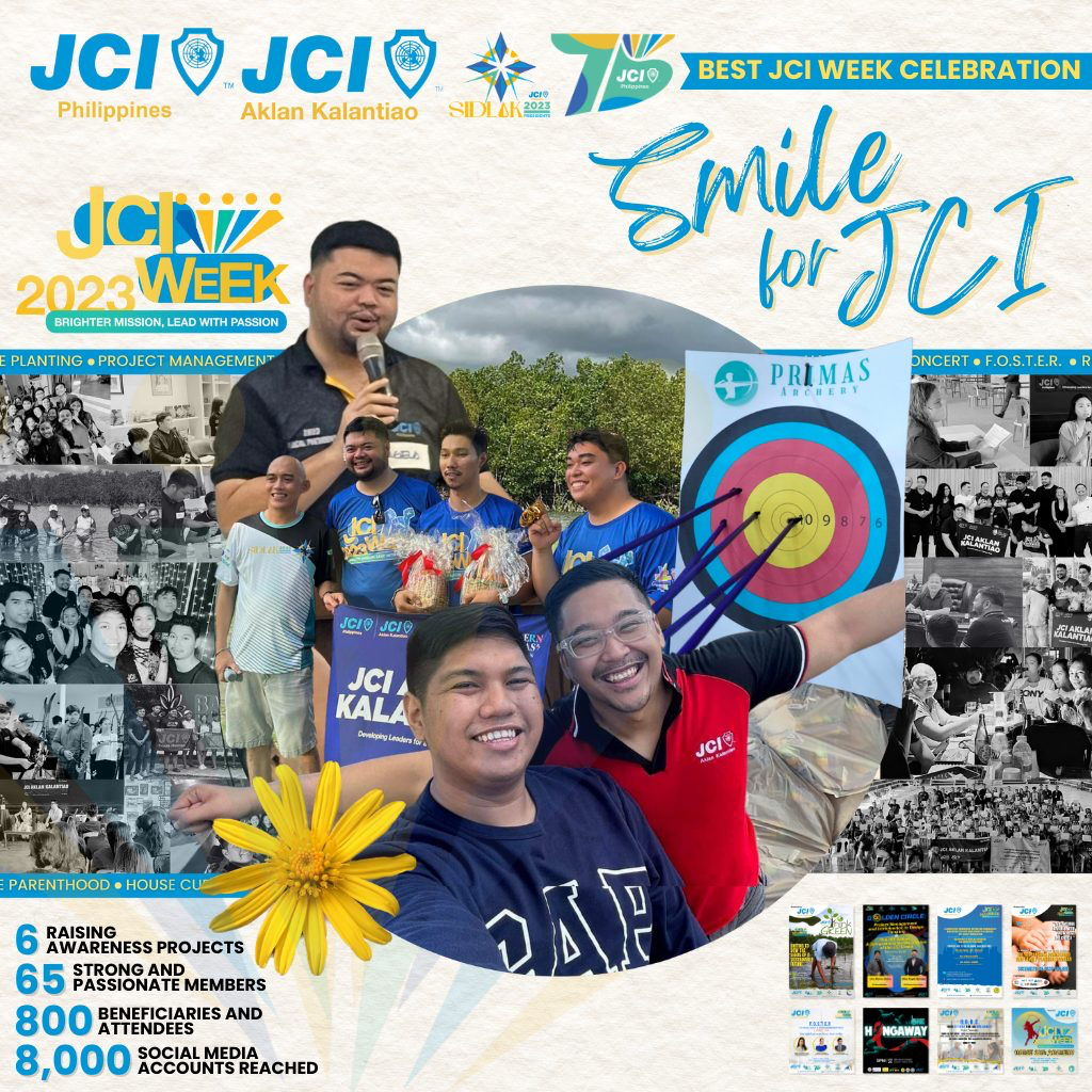 Smile for JCI: JCI Aklan Kalantiao’s 2023 JCI Week Celebration